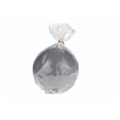 Świeca kula szara 80